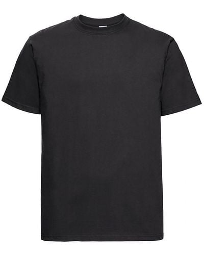 Russell Heavyweight T-Shirt () Cotton - Black