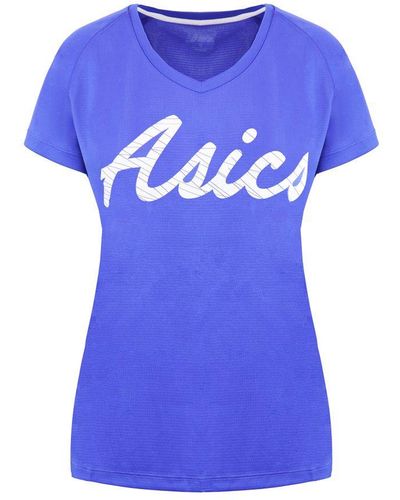 Asics Logo Blue T-shirt