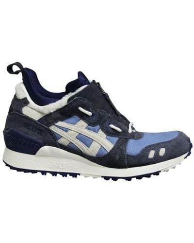 Asics Tiger Gel mai Knit Mt Green Trainers Leather for Men Lyst UK