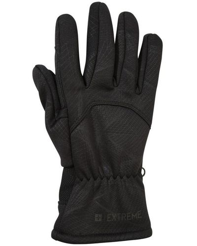 Mountain Warehouse Extreme Waterdichte Handschoenen (grijs) - Zwart