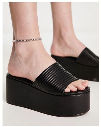 SIMMI London Saanvi Flatform Sandals - Black