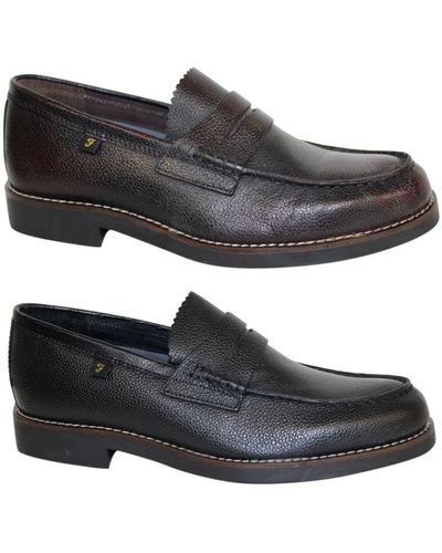 Farah Chapel Shoes Leather - Black
