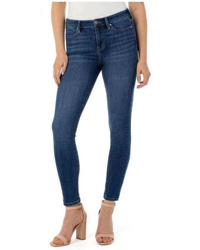 Liverpool Jeans Company Abby Ankle Skinny Bronte Petite Jeans - Blauw