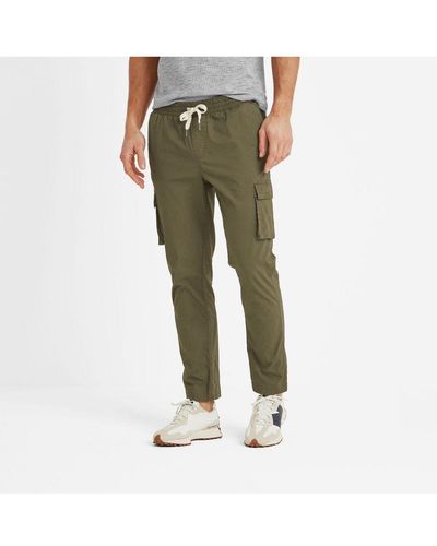 TOG24 Silas Trousers Khaki Cotton - Green