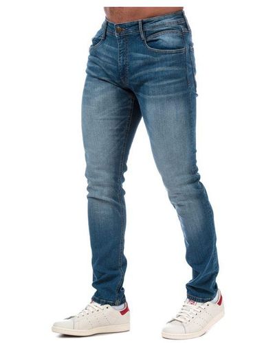 Duck and Cover Maylead Slim Fit Jeans - Blue