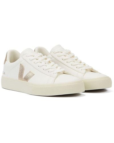 Veja Campo Platine / Trainers Leather - White