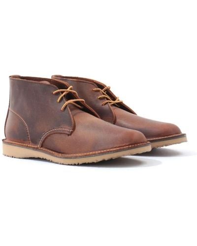 Red Wing 3322 Weekender Chukka Boots - Brown