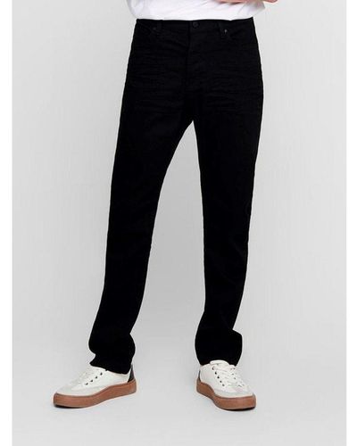 Only & Sons Mike Stretch Jeans - Zwart