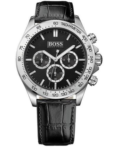 BOSS Ikon Chronograph Watch 1513178 - Metallic