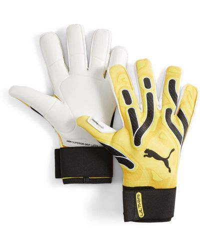 PUMA Ultra Ultimate Hybrid Goalkeeper Gloves - Metallic