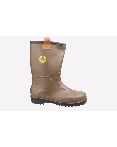 Amblers Safety Fs95 Waterproof Rigger Boot - White