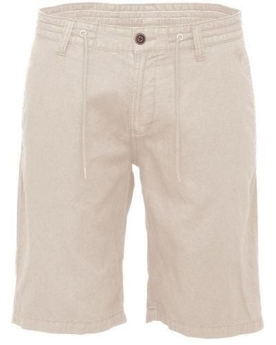 Fynch-Hatton Fynch Hatton Linen Shorts - Natural