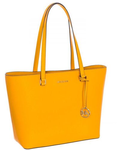Michael Kors Tote Bag 38s3gs7t3l Woman - Orange