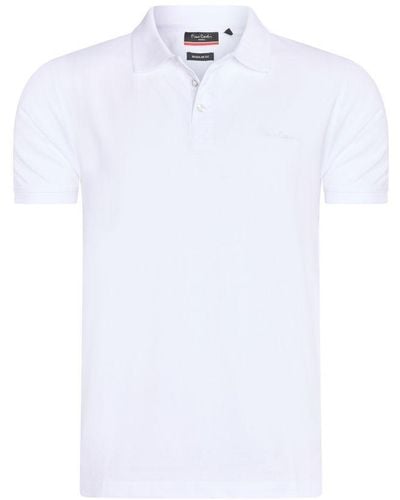 Pierre Cardin Polo Ss Classic Polo Wit