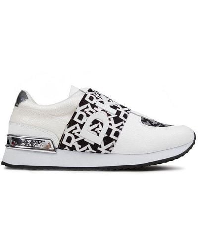 DKNY Marlie Trainers - White
