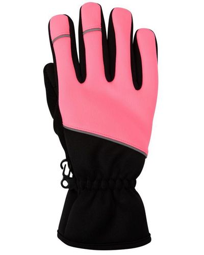Mountain Warehouse Swift Waterbestendige Fietshandschoenen (roze/zwart)