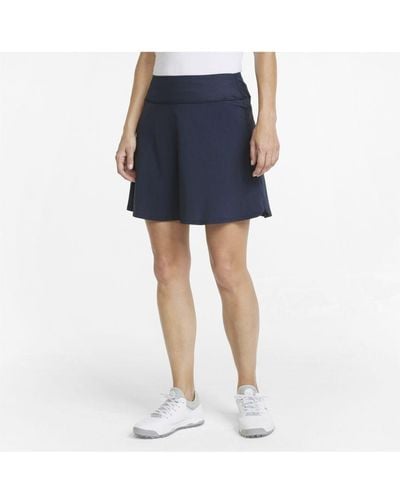 PUMA Pwrshape Solid Golf Skirt - Blue