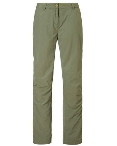 Craghoppers Ladies Nosilife Iii Trousers (Soft Moss) - Green