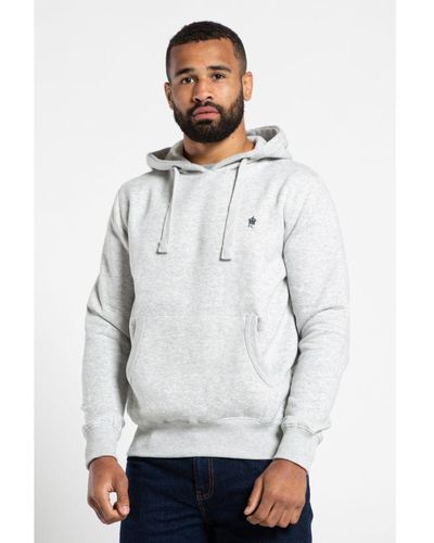 French Connection Cotton Blend Hoody - Grey
