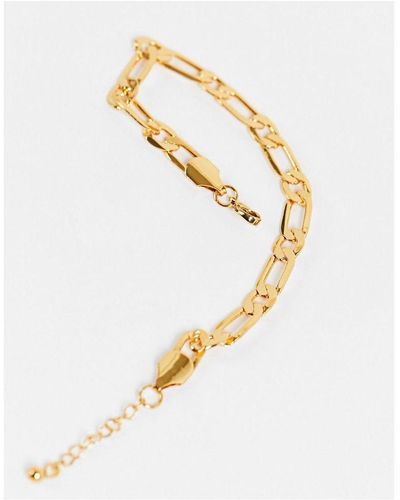 ASOS Figaro Chain Bracelet - Metallic