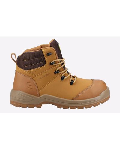 Amblers Safety 308c Leather Waterproof Boots - Brown