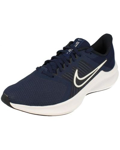 Nike Downshifter 11 Navy Trainers - Blue