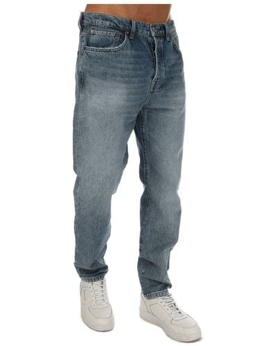 Ted Baker Garage Slimfit Jeans Voor , Blauw