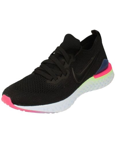Nike Epic React Flyknit 2 Trainers - Black