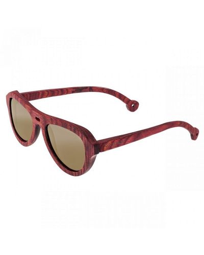 Spectrum Keaulana Wood Polarized Sunglasses - Brown