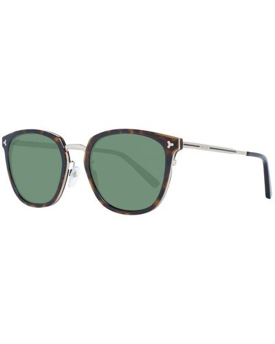 Bally Square Sunglasses With Metal & Plastic Frame - Green