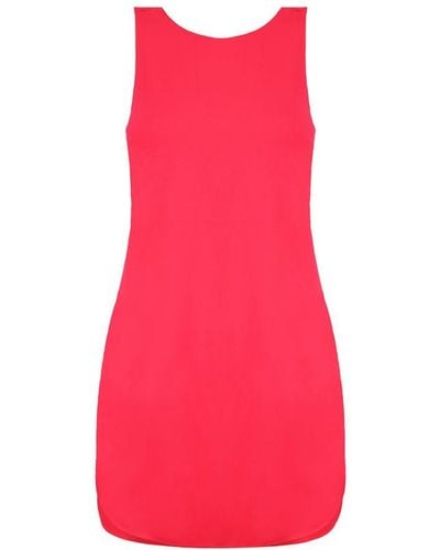 Armani Exchange Bright Dress - Red