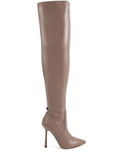 KG by Kurt Geiger Stevie Over The Knee Boots - White