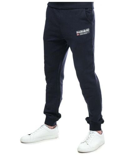 Napapijri Men's Kasba Logo Jog Pants In Navy - Blauw