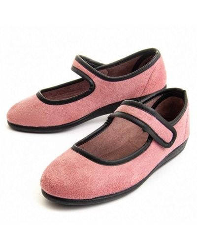 Montevita Wedge Shoe Confortday9 In Pink - Roze