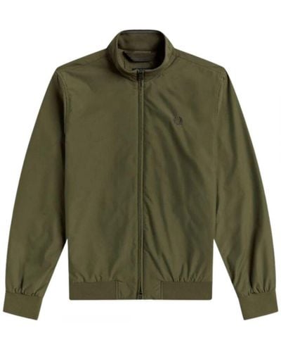 Fred Perry J2660 B57 Military Brentham Jacket Polyamide - Green