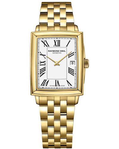 Raymond Weil Toccata Gold Watch 5925-p-00300 Stainless Steel - Metallic