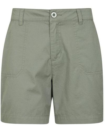 Mountain Warehouse Ladies Bayside Shorts () Cotton - Green
