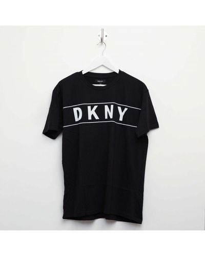 DKNY Men's Charges Lounge T Shirt In Black - Zwart