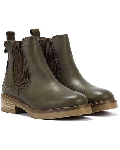 Blowfish Vedder Olive Boots - Green