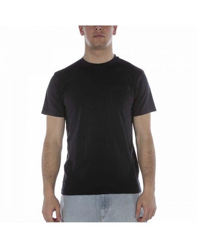 Bomboogie T-shirt Ronde Hals T + Pkt Blauw - Zwart