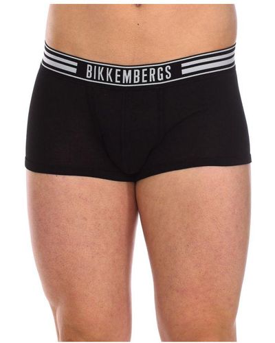 Bikkembergs Pak 2 Boxershorts Fashion Stripes - Zwart