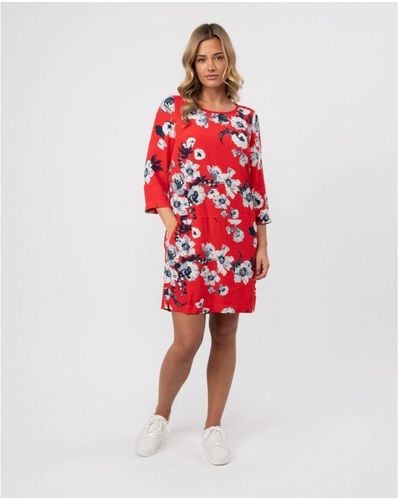 Joules Ambion Dress (X) - Red