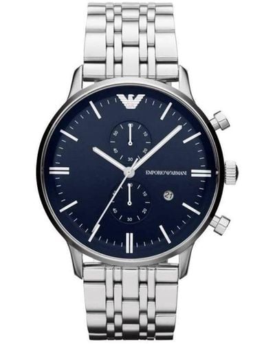Emporio Armani Chronograph Watch Ar1648 - Blue