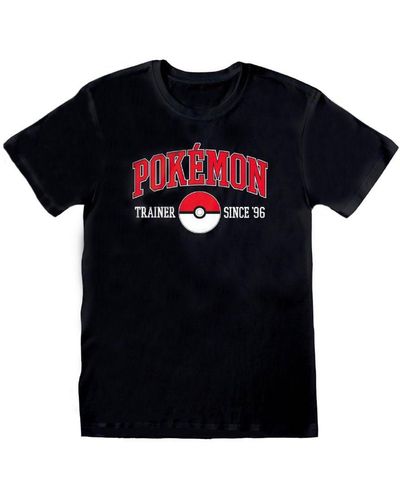 Pokemon T-shirt Volwassen Sinds 96 (zwart)