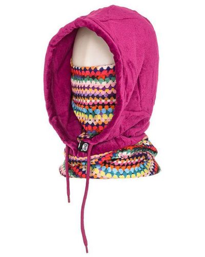 Buff Polar Hood And Trousers With Double Layer Protection 51600 - Pink