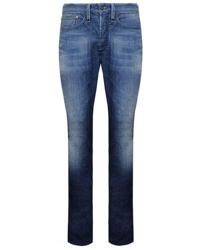 Denham Bolt Skinny Fit Jeans - Blue