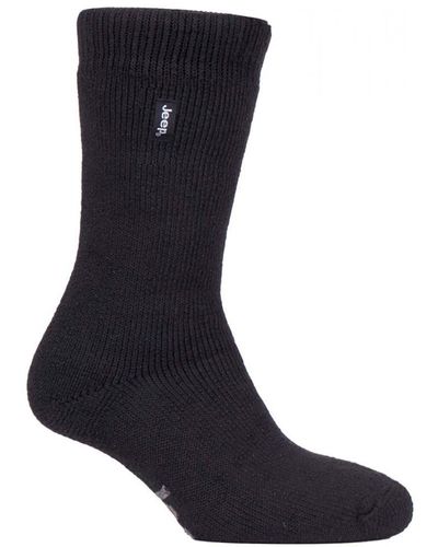 Jeep Thermal Boot Socks For Winter - Blue
