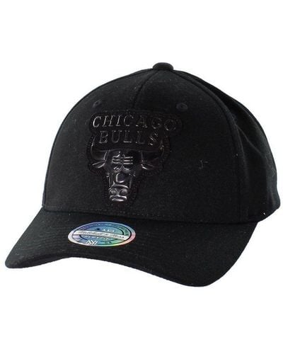 Mitchell & Ness Chicago Bulls Flexfit Cap Wool - Black