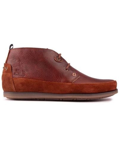 Barbour Transome Boots - Red