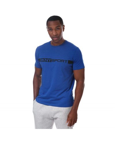 DKNY Woodside T-shirt In Blauw